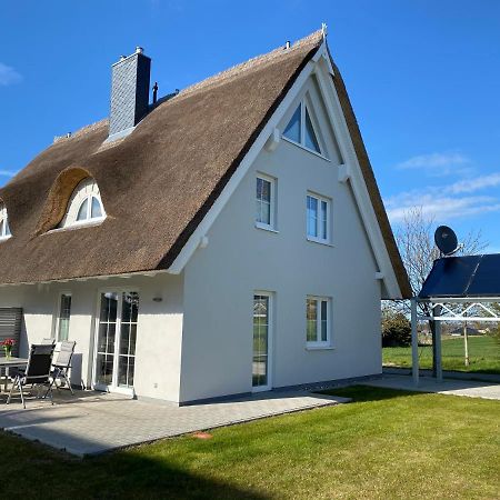 Reetdachhaus Salzhaff Villa Pepelow Exteriör bild